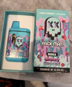 Packman 2000mg Liquid Diamonds + Live Resin Disposable Vape