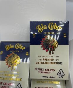 BIG CHIEF EXTRACTS 1G DISTILLATE CARTRIDGE